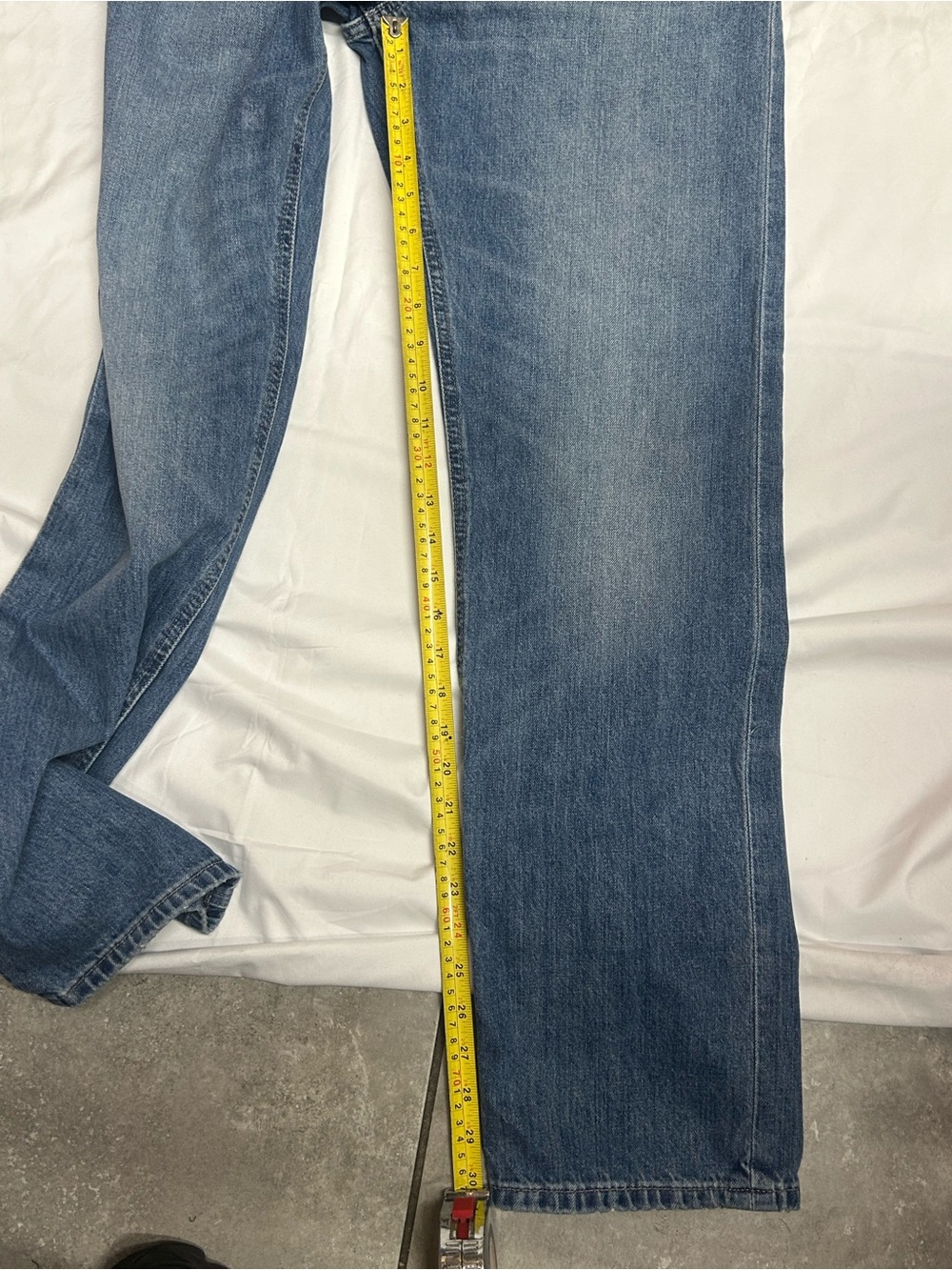 We The Free Women's Blue Straight-Leg Jeans